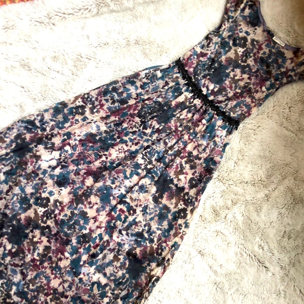 Ash & Rose Floral Maxi Dress Eco-boutique Handmade
